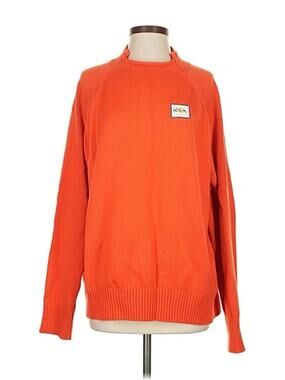 Ader Error Wool Orange Pullover Sweater 2 (medium)